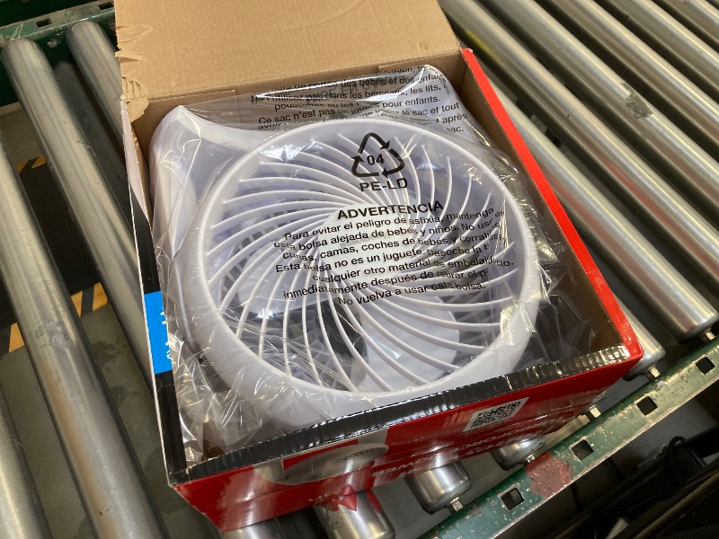 Photo 1 of Honeywell HT-904 TurboForce Tabletop Air Circulator Fan, Small, White – Quiet Personal Fan for Home or Office, 3 Speeds and 90 Degree Pivoting Head