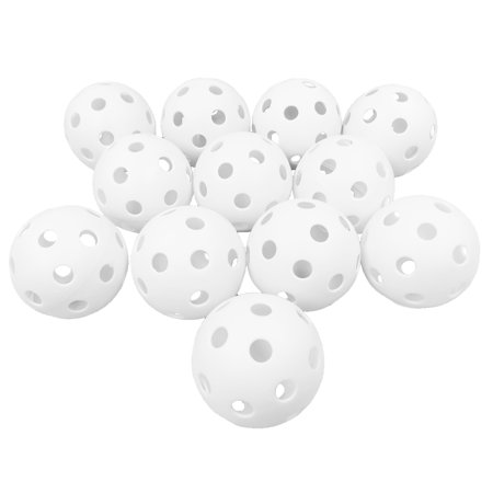 Photo 1 of  Athletic Works Uncrushable 9 Plastic Practice Baseballs White 12 Pack 