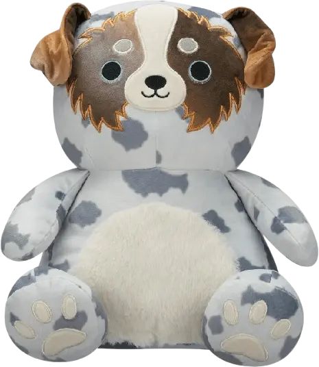Photo 1 of Squishmallows Original 14 inch Raylor the Australian Shepherd Squeezemallows – Child's Ultra Soft Plush Toy