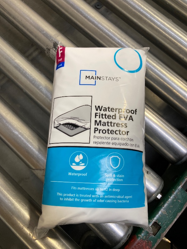 Photo 1 of  Mainstays Waterproof EVA Fitted Mattress Protector Full 