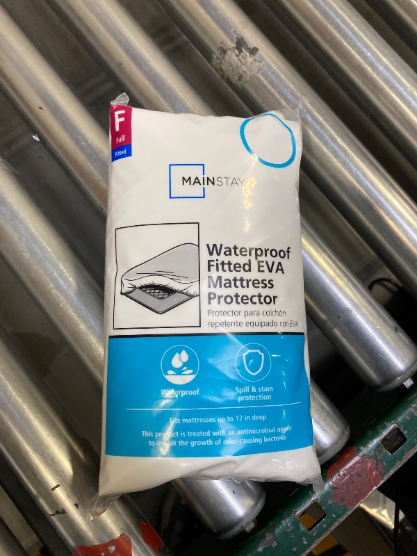 Photo 1 of  Mainstays Waterproof EVA Fitted Mattress Protector Full 