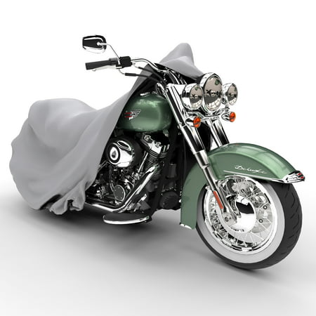 Photo 1 of Budge StormBlock™ Motorcycle Cover Waterproof Outdoor Protection Gray, SIZE 1