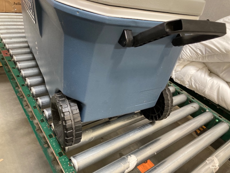 Photo 1 of  Coleman 316 Series 100QT Hard Chest Wheeled Cooler Lakeside Blue 
