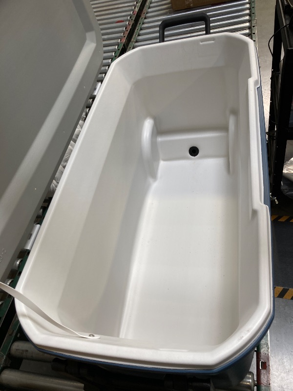 Photo 1 of  Coleman 316 Series 100QT Hard Chest Wheeled Cooler Lakeside Blue 