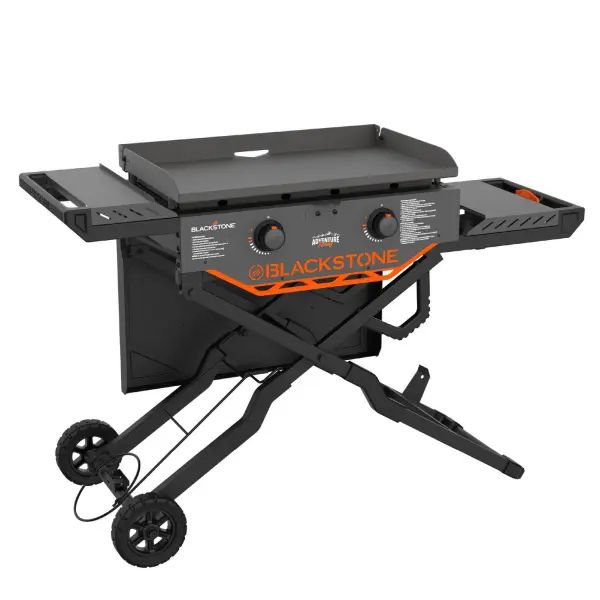 Photo 1 of Blackstone Adventure Ready 2-Burner 28 Propane Omnivore Griddle with Flexfold Legs