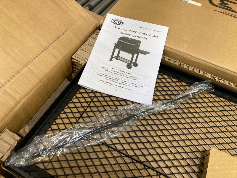Photo 1 of  Expert Grill Heavy Duty 24-inch Charcoal Grill Black 