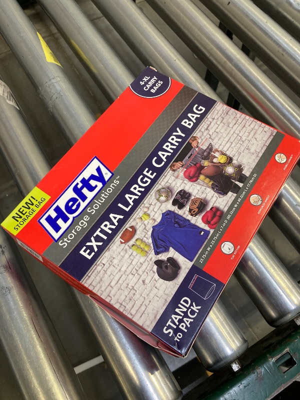Photo 1 of Hefty Clear Carrying Bag