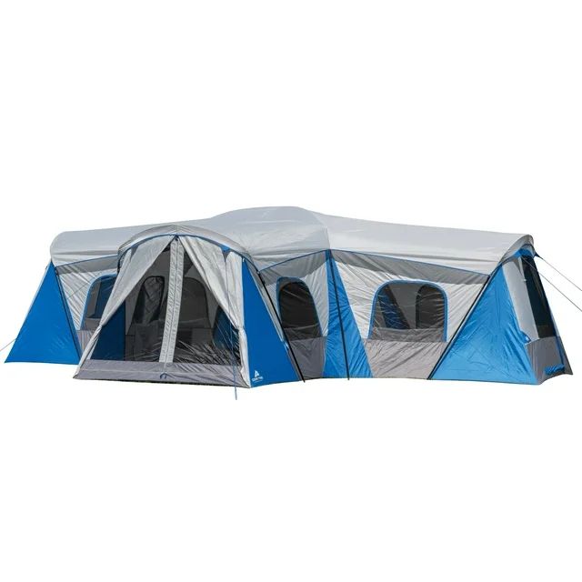 Photo 1 of Ozark Trail 16-Person 3-Room Family Cabin Tent, with 3 Entrances