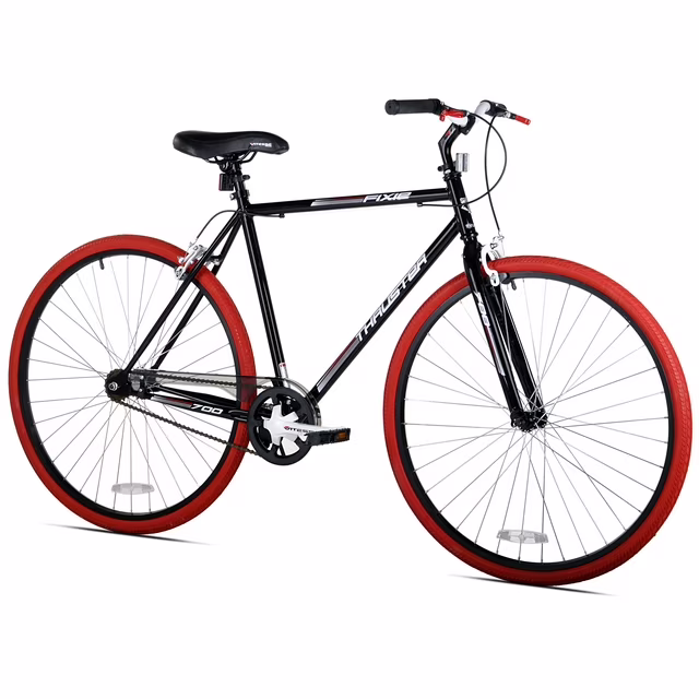 Photo 1 of 700c Kent Thruster Fixie Men's Bike, Adult, Ages 13+, Black/Red