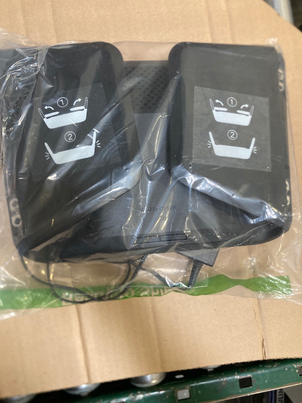 Photo 1 of NETGEAR Nighthawk Tri-Band WiFi 6E Router (RAXE300) - Security Features, AXE7800 Wireless Gigabit Speed (Up to 7.8Gbps), New 6GHz Band, 8-Streams Cover up to 2,500 sq. ft., 40 Devices