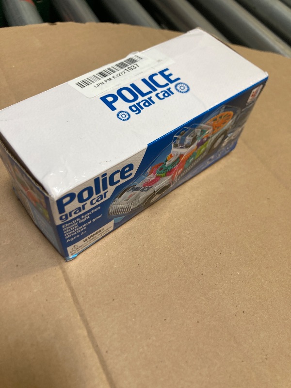 Photo 1 of Tipmant Baby Toddler Police Car Electric Vehicle Toy Auto Driving, Transparent Gears, Music, Luminous Lights, Kids Gifts