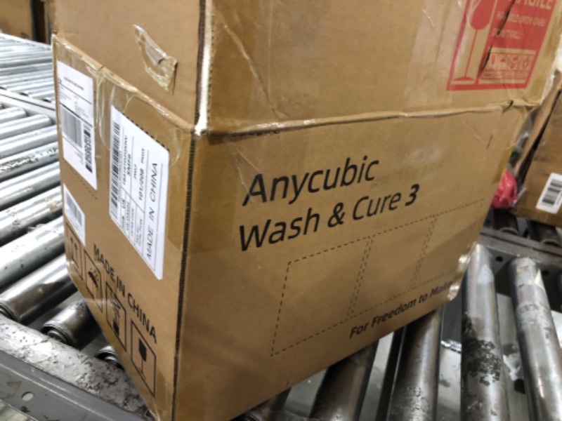Photo 1 of ANYCUBIC Wash and Cure Station 3.0, Resin 3D Printer Post-Process for Most LCD/SLA/MSLA/DLP Resin Printer, Detergent Saving&Dual Cleaning and Curing Models