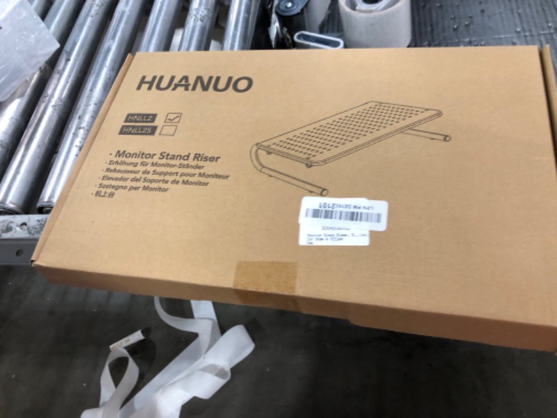 Photo 1 of Monitor Stand Riser, Monitor Riser, Laptop Stand for Desk, Laptop Riser, Desk Organizer for Monitor, Laptop Shelf w/Vented for Screen, Computer Stand for Laptop, PC, Printer, for Home & Office