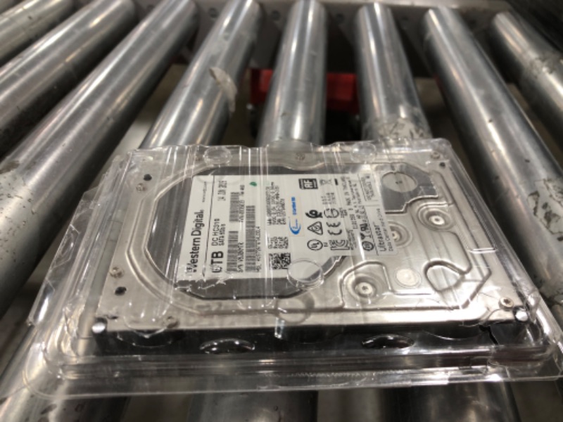 Photo 1 of Western Digital 6TB Ultrastar DC HC310 SATA HDD - 7200 RPM Class, SATA 6 Gb/s, 256MB Cache, 3.5" - HUS726T6TALE6L4