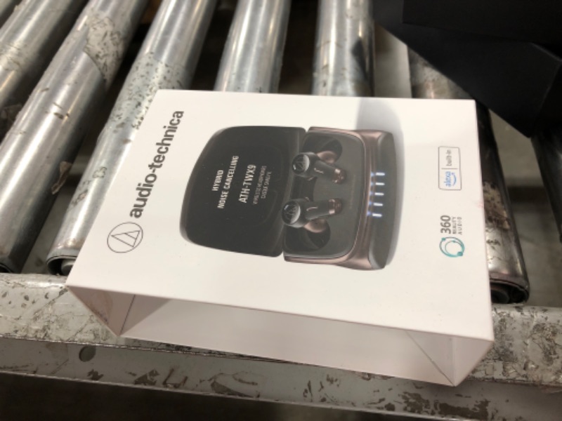 Photo 1 of Audio-Technica ATH-TWX9 Wireless Earbuds, Premium Listening Experience with Bluetooth Wireless, Noise-Cancellation, High-Resolution Drivers with Innovative Acoustic Technology, Adjustable