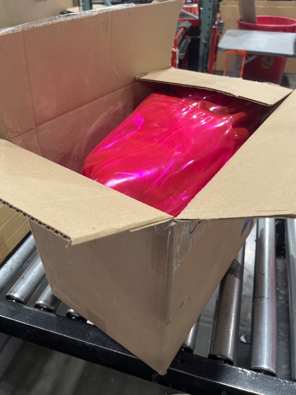 Photo 1 of Kigley Inflatable Chair Blow Up Couches Transparent Inflatable Sofa Seat Yard Patio Portable Air Couch Furniture for Outdoor Indoor Camping Beach Room(Pink)