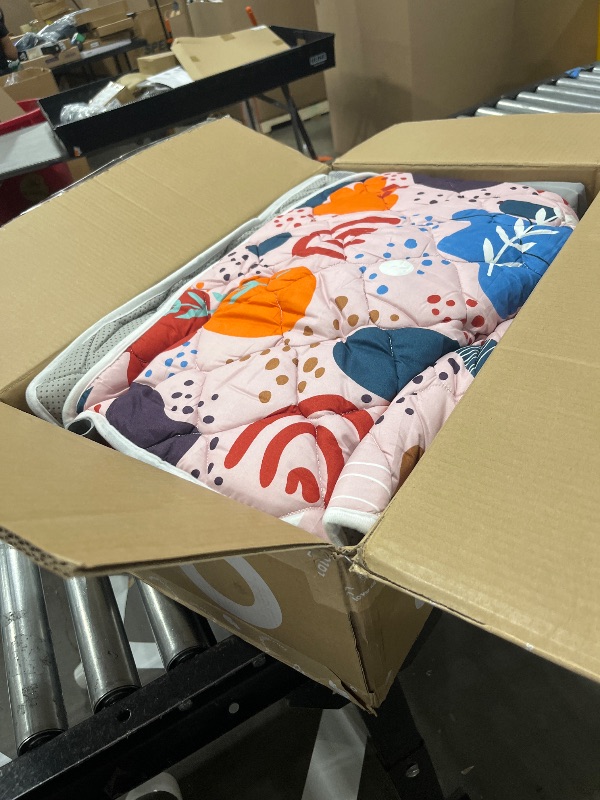 Photo 1 of Fshibila Baby Play Mat, 74" × 50“ Baby Play Mat for Playpen, Baby Playmat for Floor, Thick Ultra Soft Play Mat for Babies and Toddlers Infants Playing or Crawling.