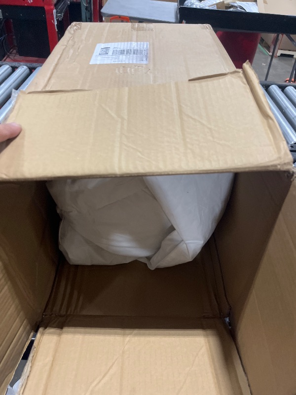 Photo 1 of Oaken-Cat Feathers Down Comforter Twin - 100% Organic Cotton Quilted Medium Warm All Seasons Duvet Insert or Stand-Alone Comforter (68x90, Ivory White)