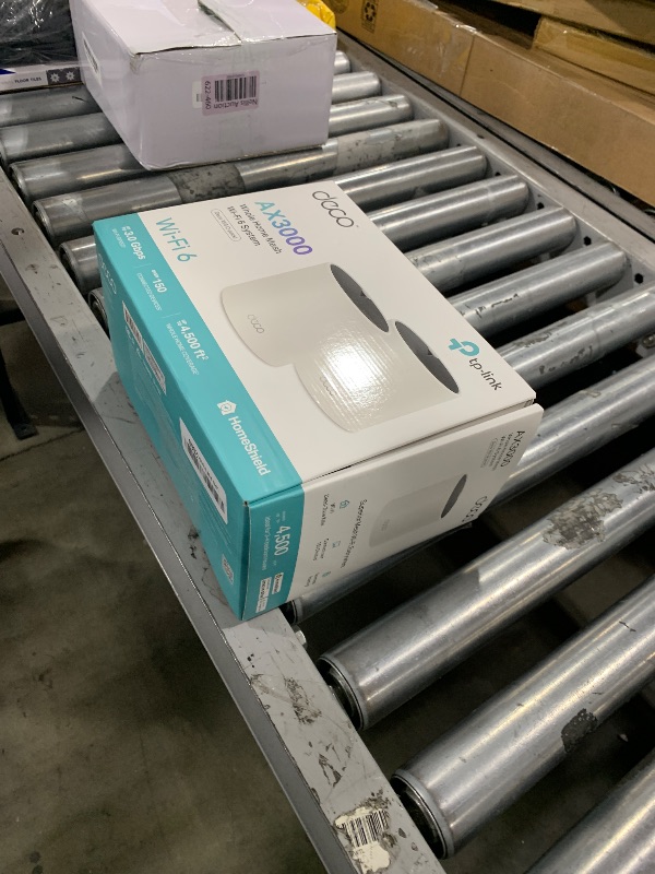 Photo 1 of TP-Link Deco AX3000 WiFi 6 Mesh System - Covers up to 4500 Sq.Ft, Replaces Wireless Router and Extender, 3 Gigabit Ports per Unit, Supports Ethernet Backhaul (Deco X55, 2-Pack)
