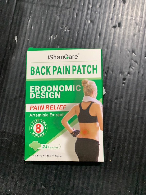 Photo 1 of ishancare Back Patches, 24 Count Long Lasting Heat Patches, 8 Hour Deep Hot Soothing for Knee, Back, Neck, Shoulder, Muscle Soreness with Natural Warming Herbal Plaster
