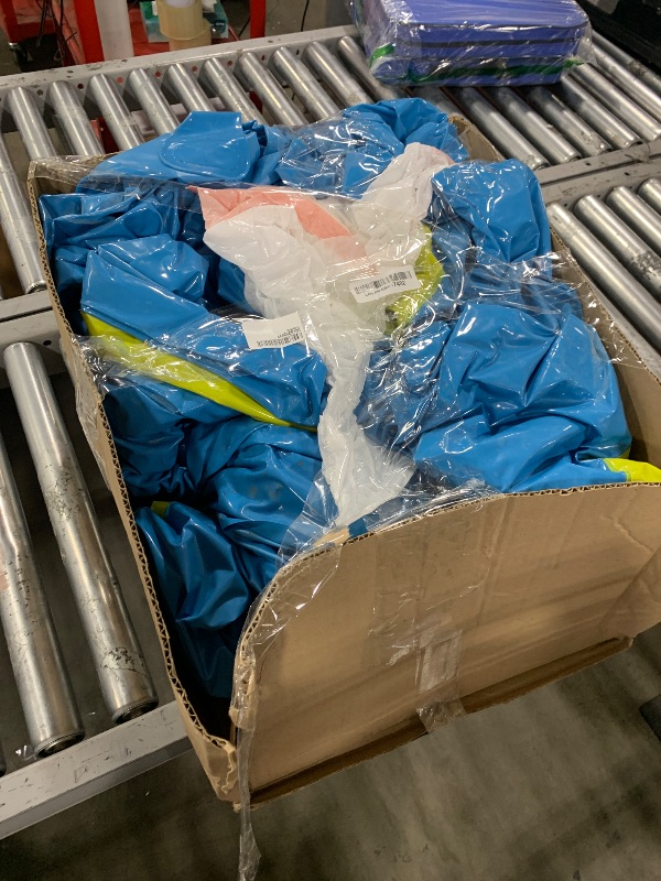 Photo 1 of Evoio Water Slide, 32.8ft Inflatable Splash Water Slip with 2 Racing Lanes and 2 Body Boards for Kids Boys Girls Adults, Water Slide Outdoor Water Toys for Backyard Garden