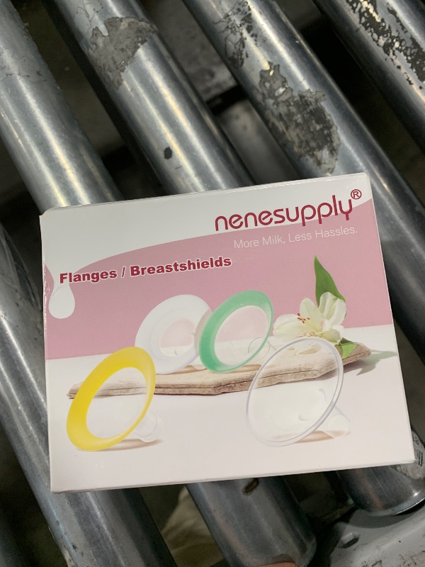 Photo 1 of Nenesupply 17mm Oval Flanges Compatible with Medela Breast Pump Parts Replace 17mm Medela Flange Accessories. Work with Pump in Style Parts Symphony Parts Swing Maxi Harmony and Personalfit Flex