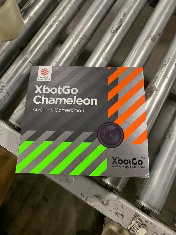 Photo 1 of XbotGo Chameleon AI Auto Sports Action Camera - 4K 60FPS Soccer Camera and Basketball Tracking Camera for Team Sports, Live Streaming, No Subscription, Works with iOS & Android (Lava Graphite)