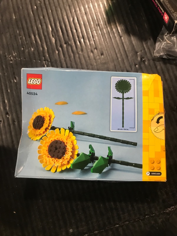 Photo 1 of LEGO Sunflowers Building Toy for Kids, Girls and Boys Ages 8+ - Artificial Sunflowers for Home Decor and Display - Birthday Gift Idea for Lovers of Plants & Flowers - 40524