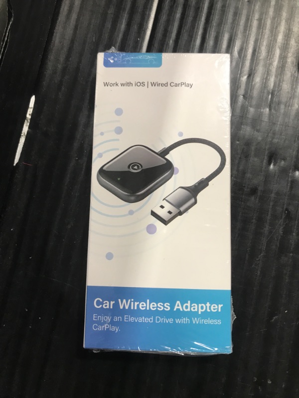 Photo 1 of Wireless CarPlay Adapter for Apple CarPlay, Easy to Upgrade Wired CarPlay to Wireless, Instant Connectivity, Super Mini Car Play Dongle for iPhone Fit for Cars with Built-in CarPlay