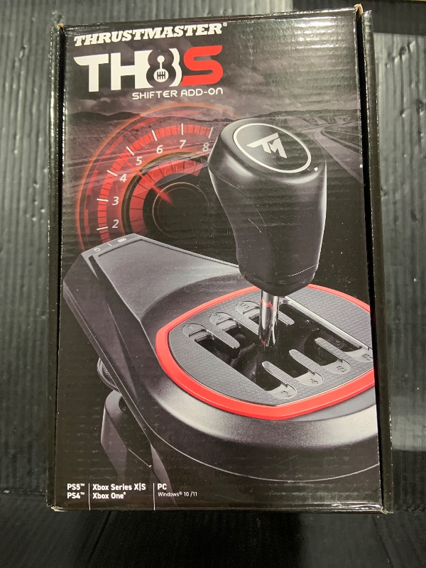 Photo 1 of THRUSTMASTER TH8S Shifter Add On (compatible w/ PS5, PS5 Pro, PS4, XBOX Series X/S, One, PC)