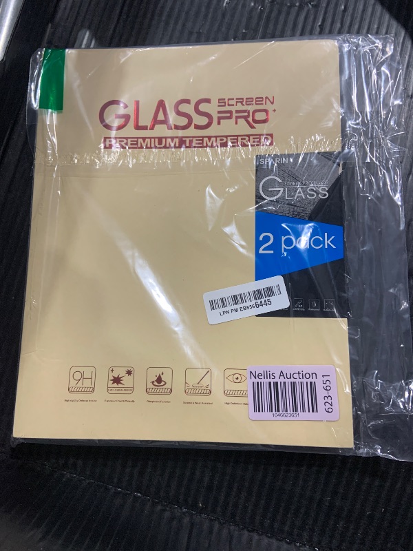 Photo 1 of 2+2 Pack SPARIN Screen Protector for iPad Pro 12.9 (2022/2021/2020) + Camera Lens Protector, Tempered Glass for iPad Pro 12.9 inch 6th/5th/4th Generation, Support Apple Pencil & Case Friendly