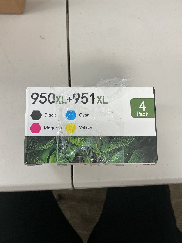 Photo 1 of 950xl 951xl Ink cartridges Combo Pack (4-Pack, BK/C/M/Y) Compatible for hp 950 951 Ink cartridges Combo Pack Replacement for hp OfficeJet Pro 8100 8600 8610 8615 8620 8625 8630 251DW 276DW Printers