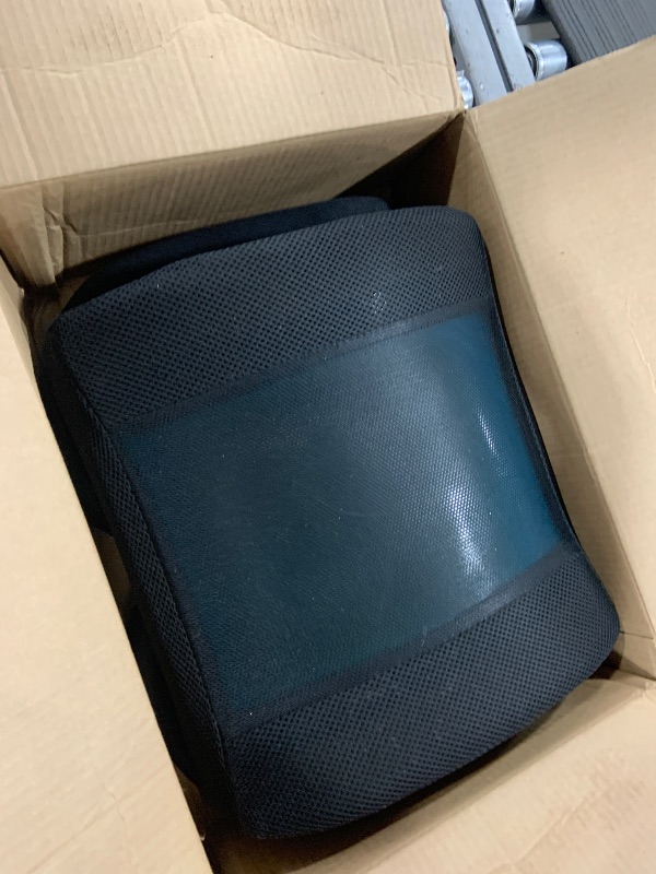 Photo 1 of Lexeme X Large Memory Foam Seat Cushion Lumbar Support Pillow for Sciatica & Tailbone Pressure Relief Coccyx Pad for Office Chair, Car,Wheelchair,Home,Office