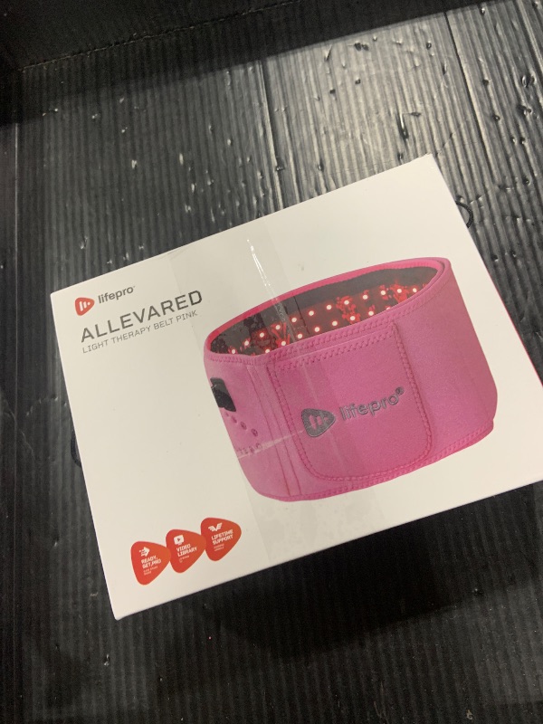 Photo 1 of Lifepro Red Light Therapy Belt - 660nm & 850nm Near Infrared & Red Light Therapy for Body, Relaxing Muscle, Inflammation, Improve Circulation