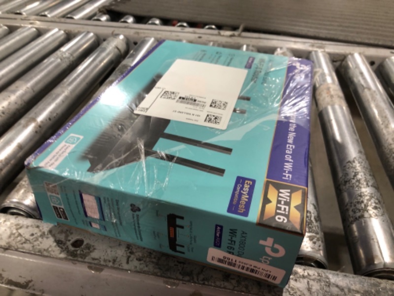 Photo 1 of TP-Link AX1800 WiFi 6 Router V4 (Archer AX21) – Dual Band Wireless Internet, Gigabit, Easy Mesh, Works with Alexa - A Certified for Humans Device