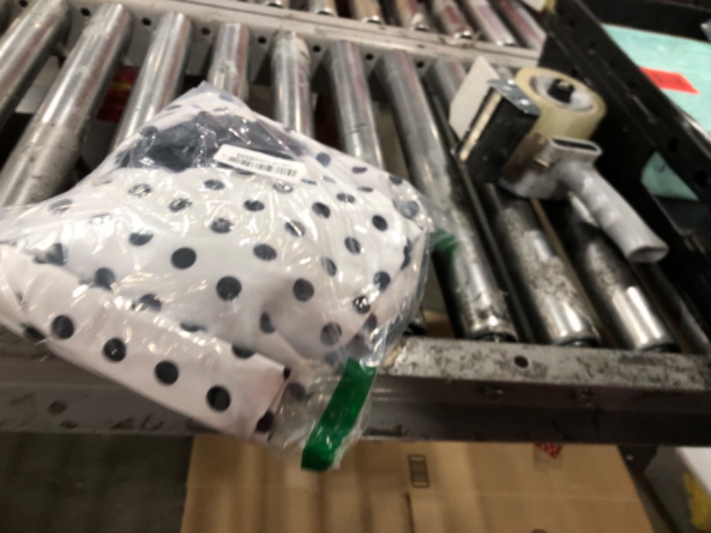 Photo 1 of Lars Amadeus White Polka Dots Blazers for Men's Classic Slim Fit One Button Business Sport Coats X-Large