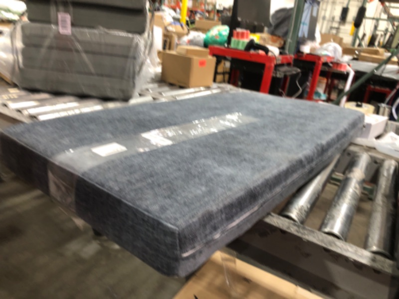 Photo 1 of Loveboat Bench Cushion 36x18 Inch Soft Non-Slip Furniture Cushions for Bench Couch Swing Setee with Ties, Navy