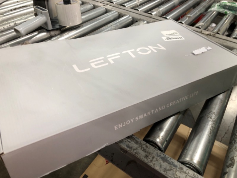 Photo 1 of Lefton Pull-Out Waterfall Kitchen Faucet with Temperature Display in Fahrenheit, Three Water Outlet Modes, Single Hole, Chrome, KF2209-1