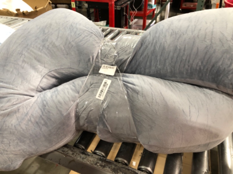 Photo 1 of Cute Castle Pregnancy Pillows, Soft U-Shape Maternity Pillow with Removable Cover - Full Body Pillows for Adults Sleeping - Pregnancy Must Haves - Jumbo 57 Inch - Grey
