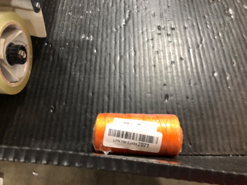 Photo 1 of Orange Mason Line 600ft #18 Braided Nylon Twine String for Masonry, Construction, Gardening & DIY Projects
