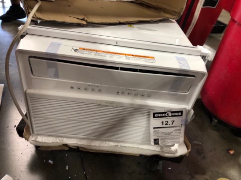 Photo 1 of Whirlpool 24,000 BTU Window Mounted Inverter Air Conditioner with Quiet, 230V, AC for Large Rooms up to 1500 Square Feet with Remote, Window AC Unit for Apartment, Living Room, Bedroom