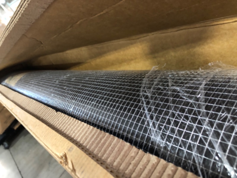 Photo 1 of Hardware Cloth 1/4 inch 48 x 100 ft Wire Fencing: Galvanized Welded Garden Fence Roll Square Mesh 23 Gauge Chicken Rabbit Snake Cage Heavy Duty Welding Fencing
