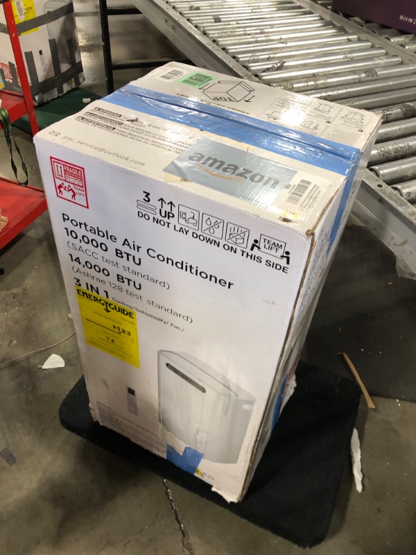 Photo 1 of Humhold Portable Air Conditioners 14000Btu with Remote Control, 3-in-1 Free Stand Smart Cooling Portable AC Unit with Dehumidifier, Fan, Cools Room up to 700 sq.ft, Auto Swing,24H Timer, Windows Kit