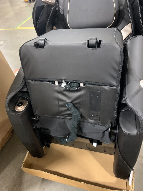 Photo 1 of Redcamp 2025 Massage Chair Full Body Zero Gravity 4D SL-Track Shiatsu Massage Recliner Chair with Heat,AI Control, Body Scan,Black
