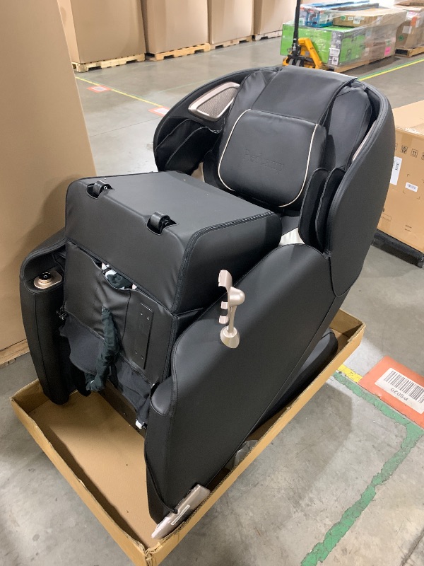 Photo 1 of Redcamp 2025 Massage Chair Full Body Zero Gravity 4D SL-Track Shiatsu Massage Recliner Chair with Heat,AI Control, Body Scan,Black