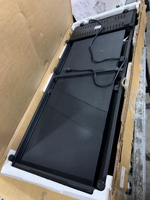 Photo 1 of Hivvtui Walking Pad, Under Desk Treadmill for Home Office, 2.5HP Walking Pad with 300lb Weight Capacity, Portable Teadmill with Remote Control, LED Display