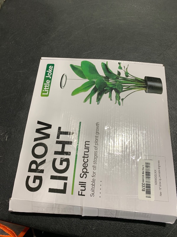 Photo 1 of 10" Grow Lights for Indoor Plants Full Spectrum, Indoor Plant Light for Indoor Growing with 160LEDs,Height Adjustable Led Grow Light for Large Plant, Auto On/Off Timer 3/9/12H, 9 Dimmable Brightness