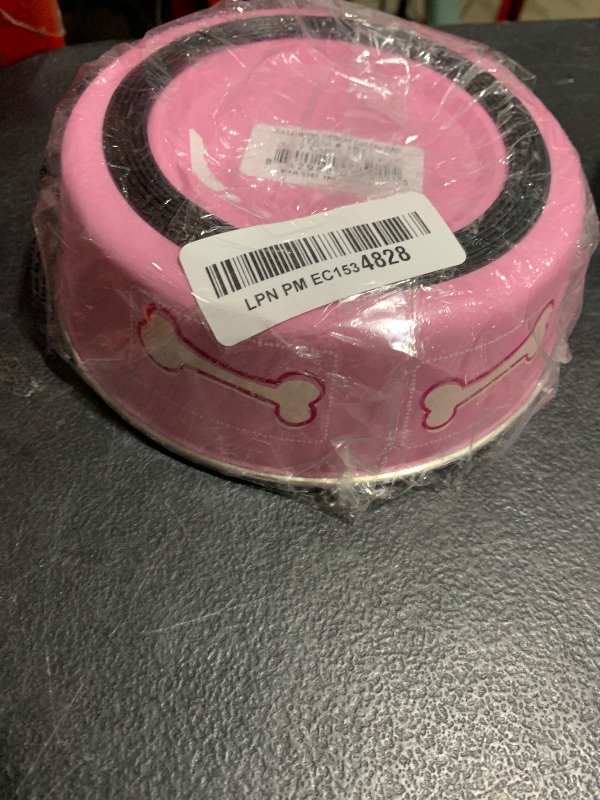 Photo 1 of Loving Pets Coastal Bella Bowl for Dogs, Medium, Pink