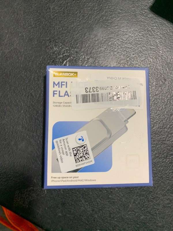Photo 1 of MFi Certified Flash Drive 256GB for iPhone USB Memory Stick Thumb Drives High Speed USB Stick,Photo Stick External Storage for iPhone/iPad/Android/PC