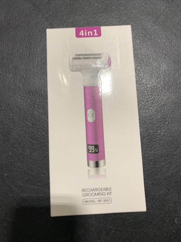 Photo 1 of Beanify 2025 Led Display Electric Razor,Beauty Women's Wet & Dry Electric Shaver, Painless 4 in 1 Painless Body Razors,Cordless 3-Blade Ladies Shaver for Legs, Arm, Underarms, Bikini (Pink)